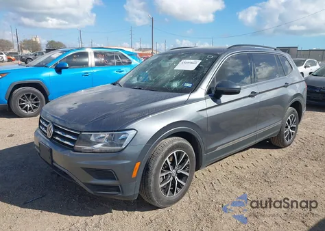 2021 Volkswagen Tiguan 2.0T Se/2.0T Se R-Line Black/2.0T Sel из США, поврежденный, VIN 3VV2B7AX6MM078830